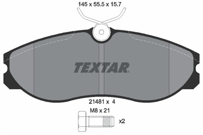 TEXTAR 2148101 Číslo výrobce: 21481. EAN: 4019722193316.
