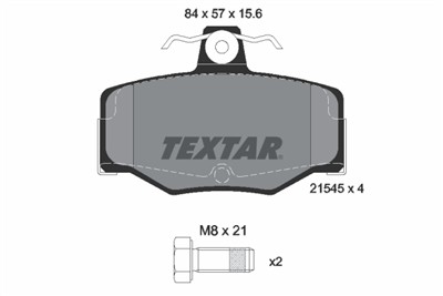 TEXTAR 2154501 Číslo výrobce: 21545. EAN: 4019722202094.