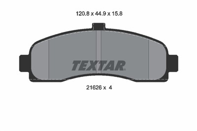 TEXTAR 2162601 Číslo výrobce: 21626. EAN: 4019722197550.