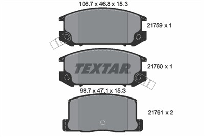 TEXTAR 2175901 Číslo výrobce: 21759. EAN: 4019722202254.