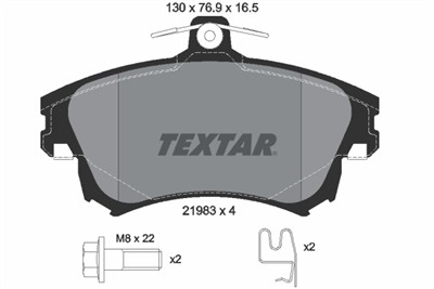 TEXTAR 2198304 Číslo výrobce: 21983. EAN: 4019722276408.