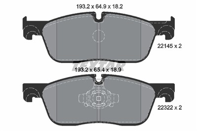 TEXTAR 2214501 Číslo výrobce: 22145. EAN: 4019722480911.