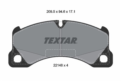 TEXTAR 2214801 Číslo výrobce: 22148. EAN: 4019722545559.
