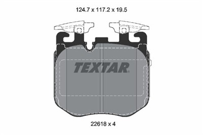 TEXTAR 2261801 Číslo výrobce: 22618. EAN: 4019722540165.