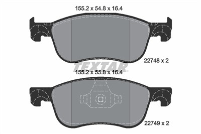 TEXTAR 2274801 Číslo výrobce: 22748. EAN: 4019722528248.