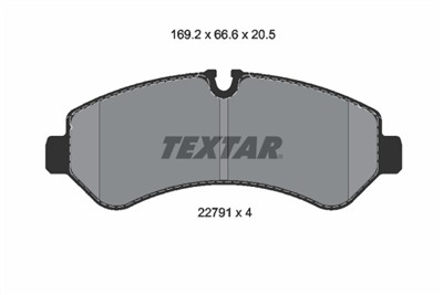 TEXTAR 2279101 Číslo výrobce: 22791. EAN: 4019722535895.