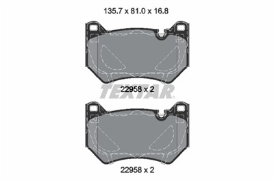 TEXTAR 2295801 Číslo výrobce: 22958. EAN: 4019722540769.