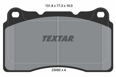 TEXTAR 2309203 Číslo výrobce: 23092. EAN: 4019722277597.