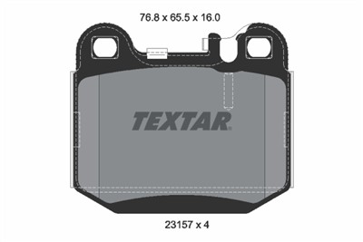 TEXTAR 2315702 Číslo výrobce: 23157. EAN: 4019722203602.