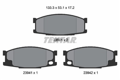 TEXTAR 2350101 Číslo výrobce: 23501. EAN: 4019722255472.