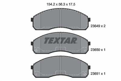 TEXTAR 2364904 Číslo výrobce: 23649. EAN: 4019722492198.