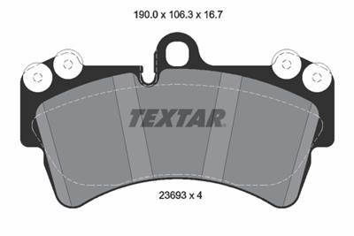TEXTAR 2369302 Číslo výrobce: 23693. EAN: 4019722268694.