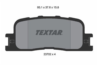 TEXTAR 2370201 Číslo výrobce: 23702. EAN: 4019722269233.