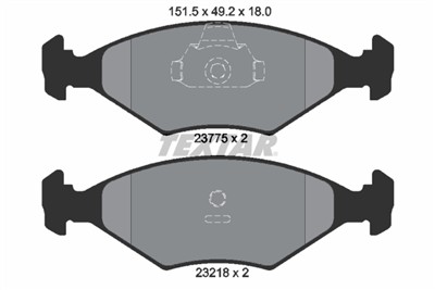 TEXTAR 2377501 Číslo výrobce: 23218. EAN: 4019722259333.