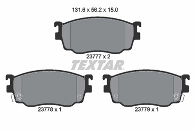 TEXTAR 2377701 Číslo výrobce: 23777. EAN: 4019722275494.