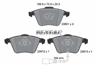 TEXTAR 2380101 Číslo výrobce: 23801. EAN: 4019722271403.