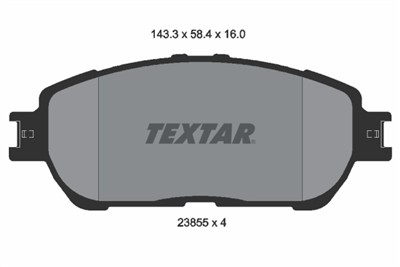 TEXTAR 2385501 Číslo výrobce: 23855. EAN: 4019722306808.