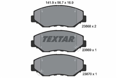 TEXTAR 2386801 Číslo výrobce: 23868. EAN: 4019722259821.