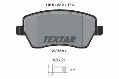 TEXTAR 2397301 Číslo výrobce: 23973. EAN: 4019722269431.