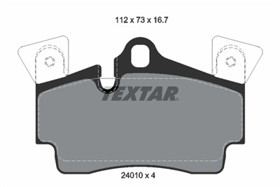 TEXTAR 2401001 Číslo výrobce: 24010. EAN: 4019722268700.