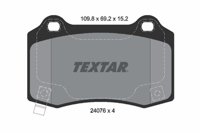 TEXTAR 2407601 Číslo výrobce: 24076. EAN: 4019722309632.