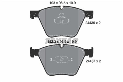 TEXTAR 2443601 Číslo výrobce: 24436. EAN: 4019722445514.