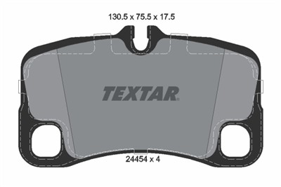 TEXTAR 2445401 Číslo výrobce: 24454. EAN: 4019722295522.