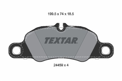 TEXTAR 2445901 Číslo výrobce: 24459. EAN: 4019722306419.