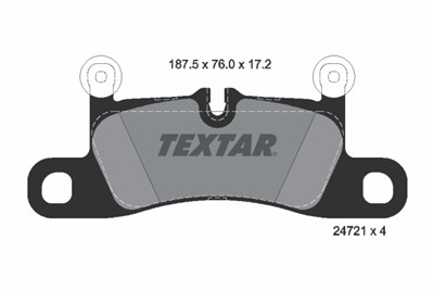 TEXTAR 2472101 Číslo výrobce: 24721. EAN: 4019722406492.