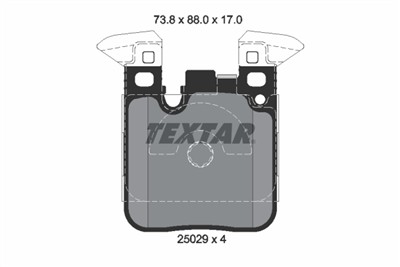 TEXTAR 2502902 Číslo výrobce: 25029. EAN: 4019722463846.
