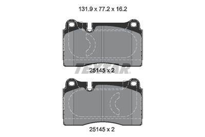 TEXTAR 2514501 Číslo výrobce: 25145. EAN: 4019722489334.