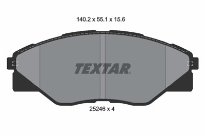 TEXTAR 2524601 Číslo výrobce: 25246. EAN: 4019722443879.