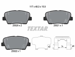 TEXTAR 2552003 Q+