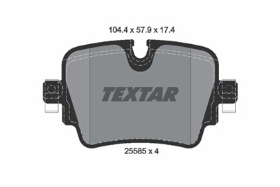 TEXTAR 2558501 Číslo výrobce: 25585. EAN: 4019722465321.