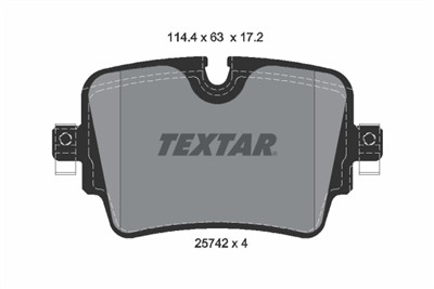 TEXTAR 2574201 Číslo výrobce: 25742. EAN: 4019722465307.