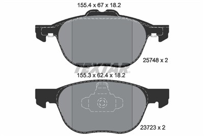 TEXTAR 2574801 Číslo výrobce: 23723. EAN: 4019722454608.
