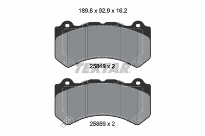 TEXTAR 2584901 Číslo výrobce: 25849. EAN: 4019722478208.