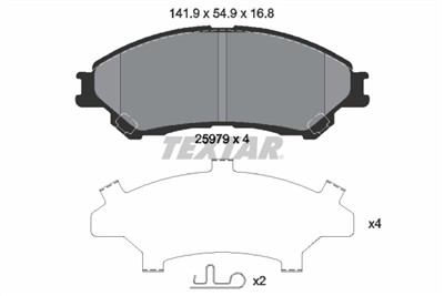 TEXTAR 2597901 Číslo výrobce: 25979. EAN: 4019722465598.