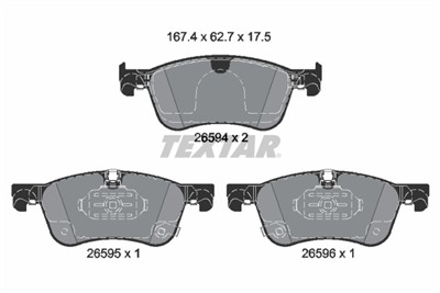 TEXTAR 2659401 Číslo výrobce: 26594. EAN: 4019722587047.