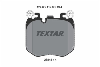 TEXTAR 2684801 Číslo výrobce: 26848. EAN: 4019722610851.