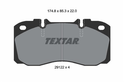 TEXTAR 2912204 Číslo výrobce: 29122. EAN: 4019722223433.
