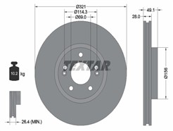 TEXTAR 92166005 PRO+