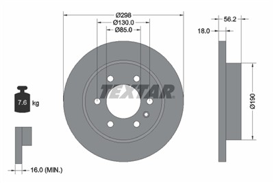 TEXTAR 92301003 EAN: 4019722520044.