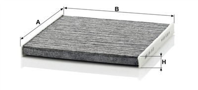 MANN-FILTER CUK 2131 EAN: 4011558014810.