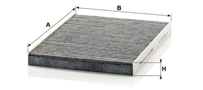 MANN-FILTER CUK 2882 EAN: 4011558400408.