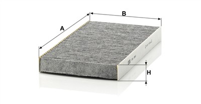 MANN-FILTER CUK 2951 EAN: 4011558400705.