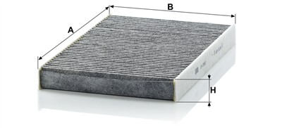 MANN-FILTER CUK 2952 EAN: 4011558004460.