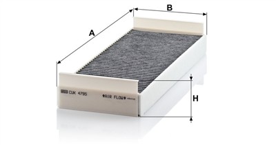 MANN-FILTER CUK 4795 EAN: 4011558403409.