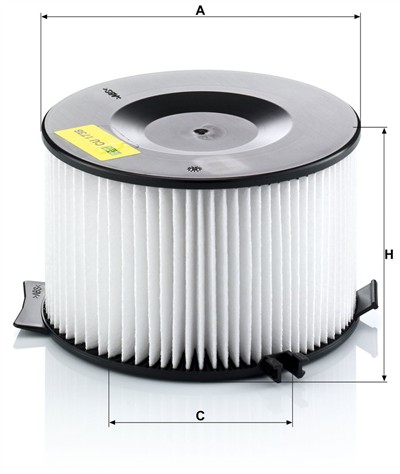 MANN-FILTER CU 1738 EAN: 4011558302306.