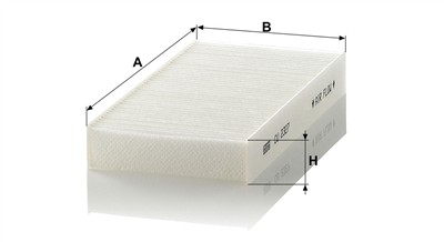 MANN-FILTER CU 2327-2 EAN: 4011558559700.